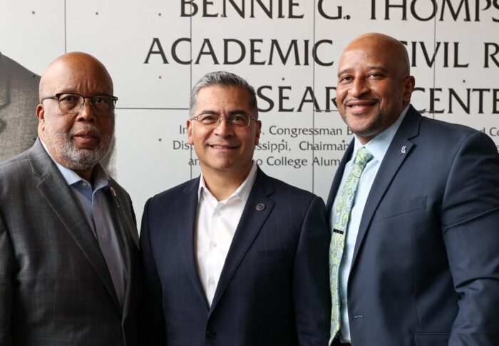 U.S. Department of Health and Human Services (HHS) Secretary Xavier Becerra visited Tougaloo